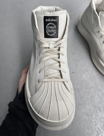 Rick Owens x adidas SS18 ‘Mastodon Pro Model II’ Leather Platform Sneakers