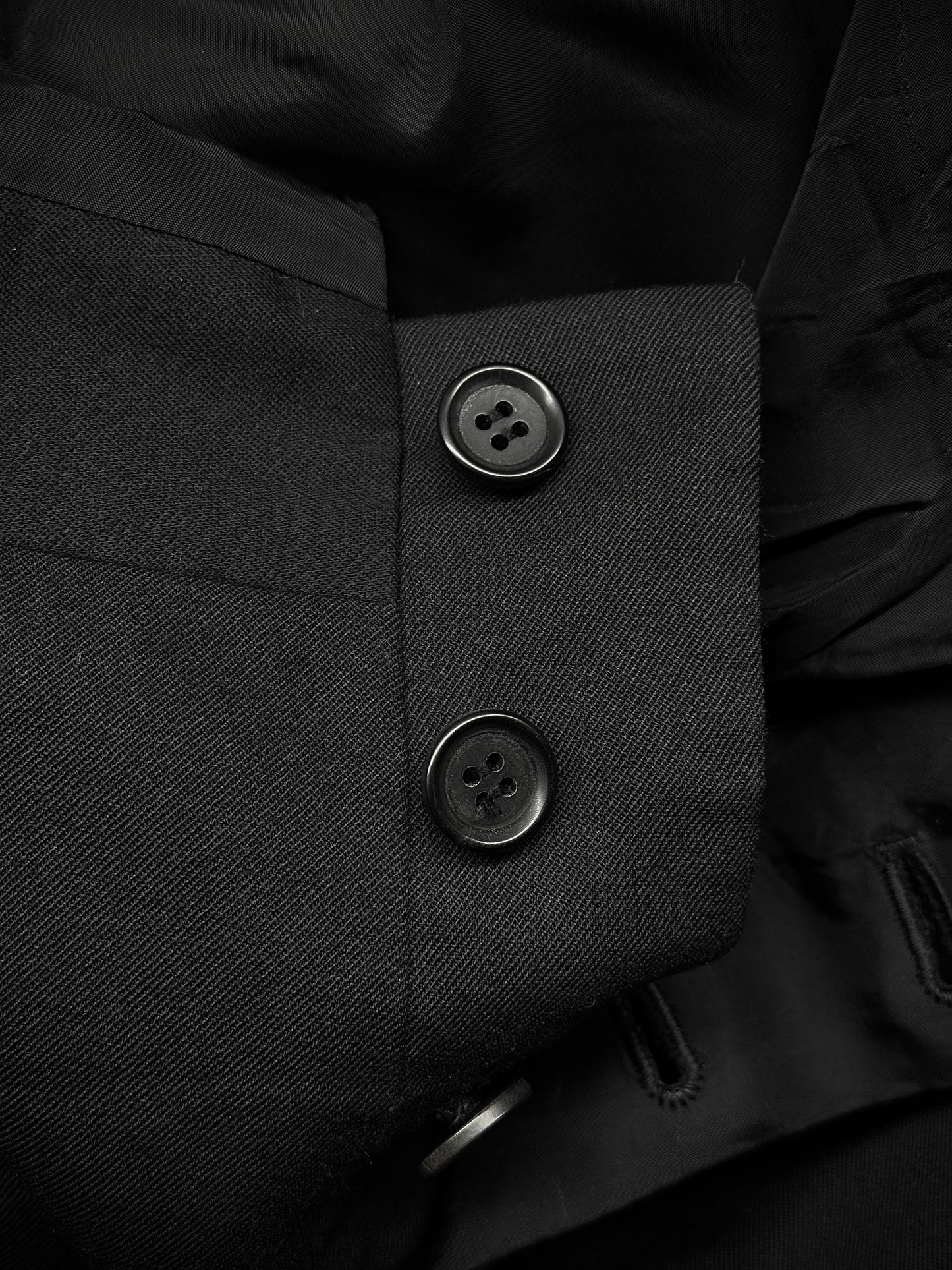 Christopher Nemeth Chistopher Nemeth 2010s Darted Knee Cuff Pants detail | DRIEW GARMENTS