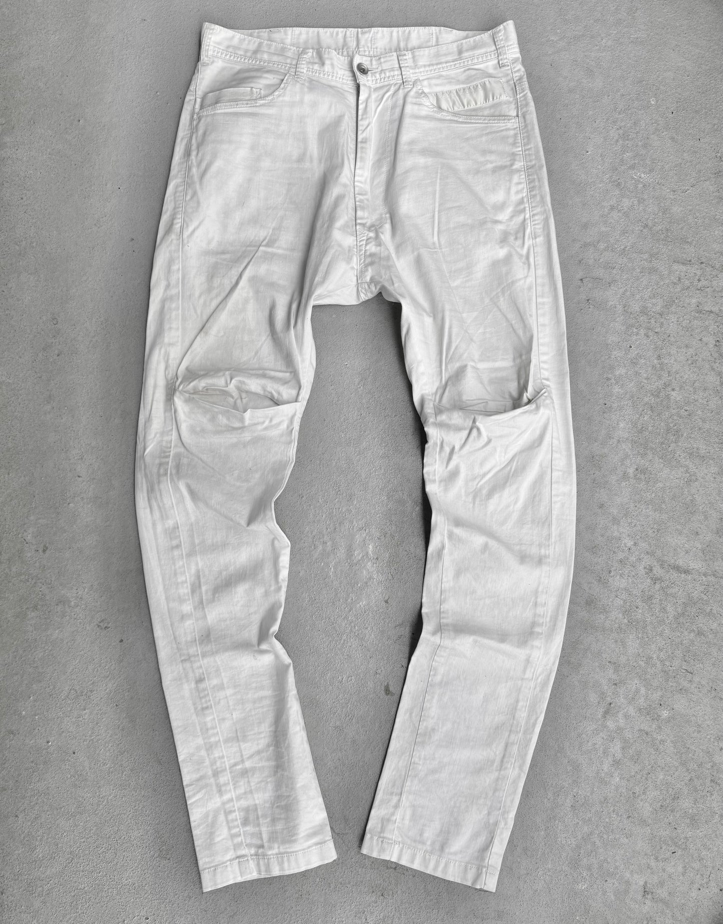 Julius_7 SS16 “sefiroth;” Knee Panel Skinny Pants