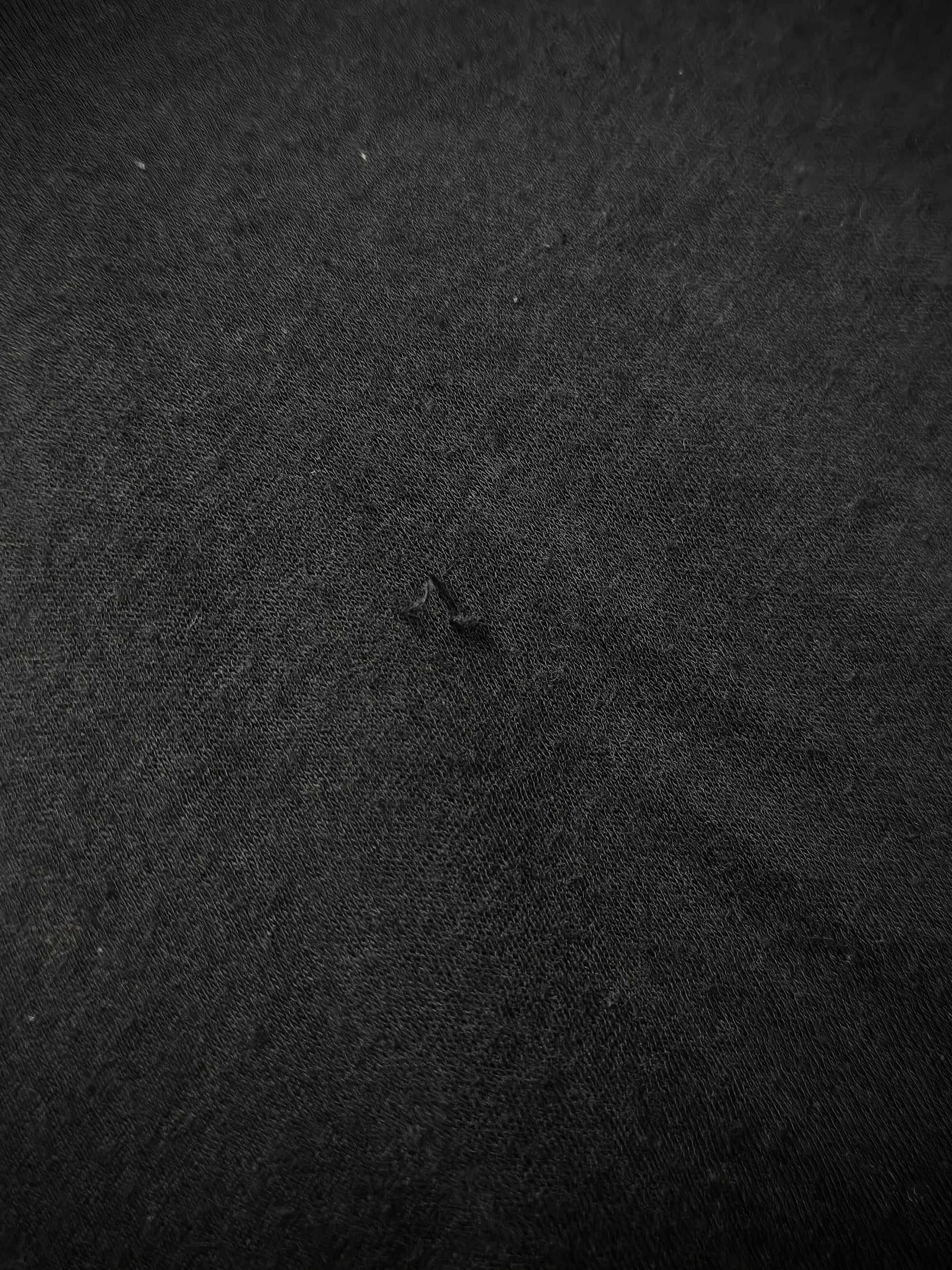 Rick Owens AW16 "MASTODON" Black Sheer Longline Level T-shirt detail | DRIEW GARMENTS