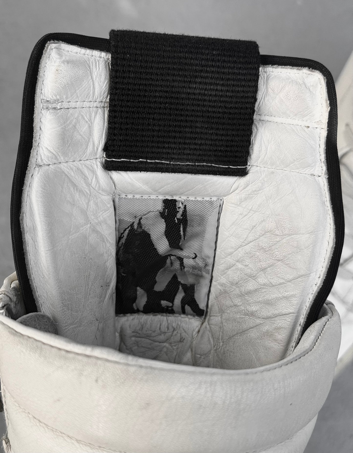 Rick Owens SS16 “CYCLOPS” All-white Geobasket Leather Sneakers