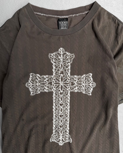 Number (N)ine SS07 “About a boy” Gothic Cross T-shirt