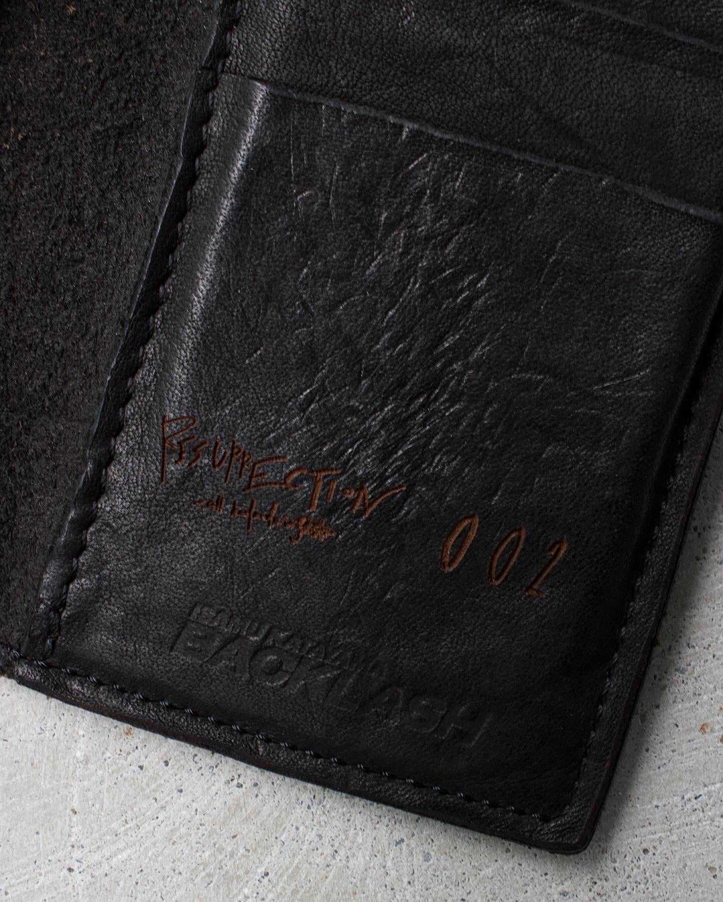 Isamu Katayama “BACKLASH” SS20 Crafted by RESURRECTION Garment-Dyed Rusty Bifold Wallet