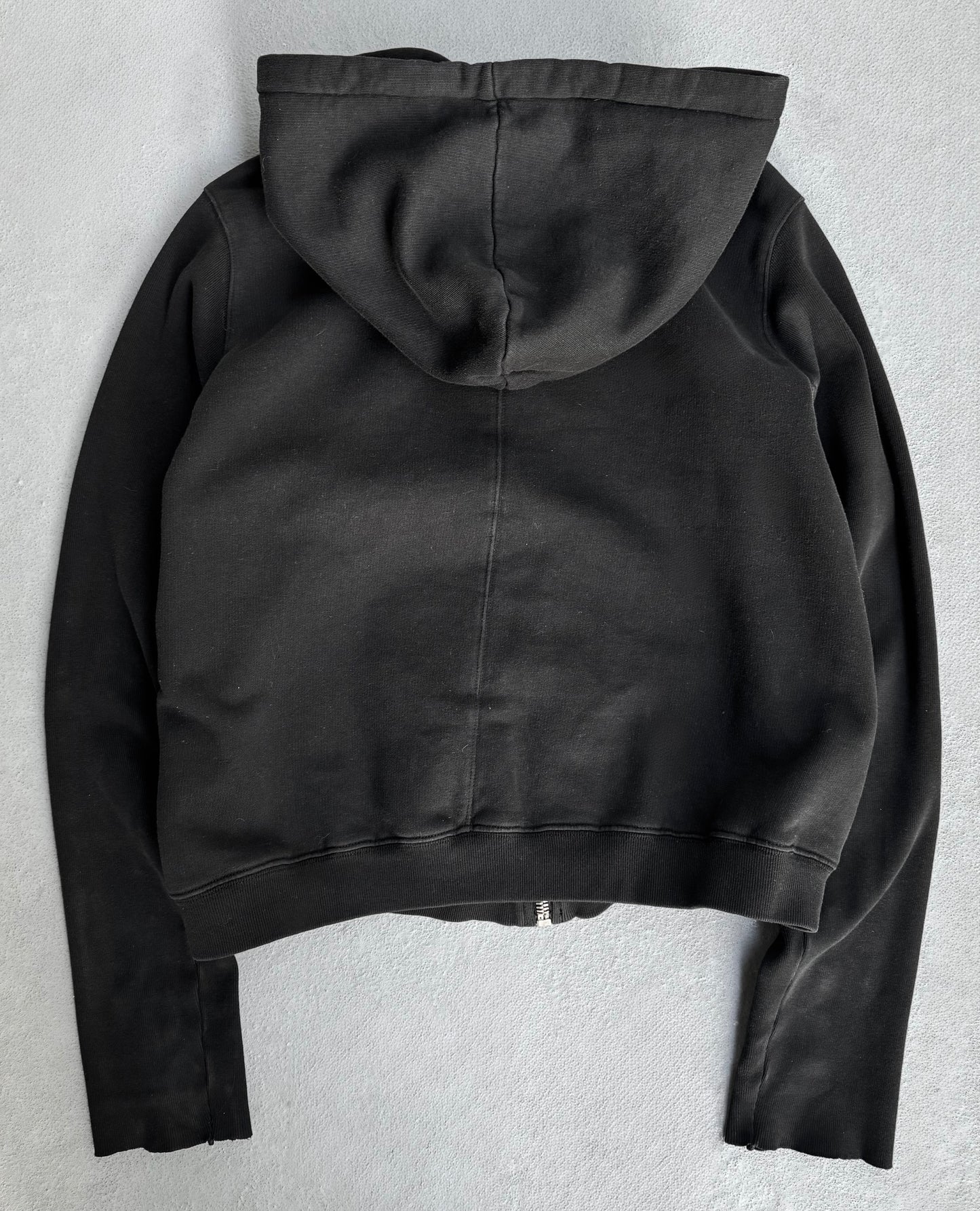 Rick Owens DRKSHDW AW14 “MOODY” Cropped Zip-up Hoodie