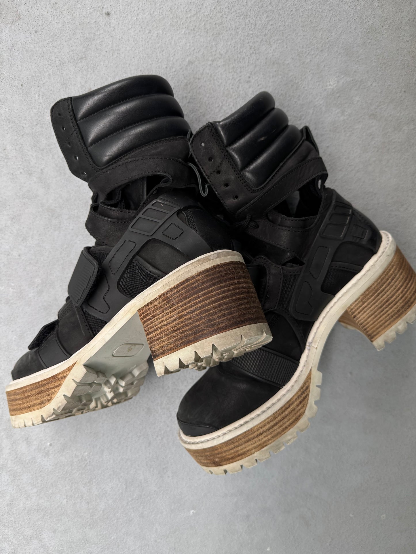 Hood By Air AW15 “DADDY” Avalanche High-Heel Boots