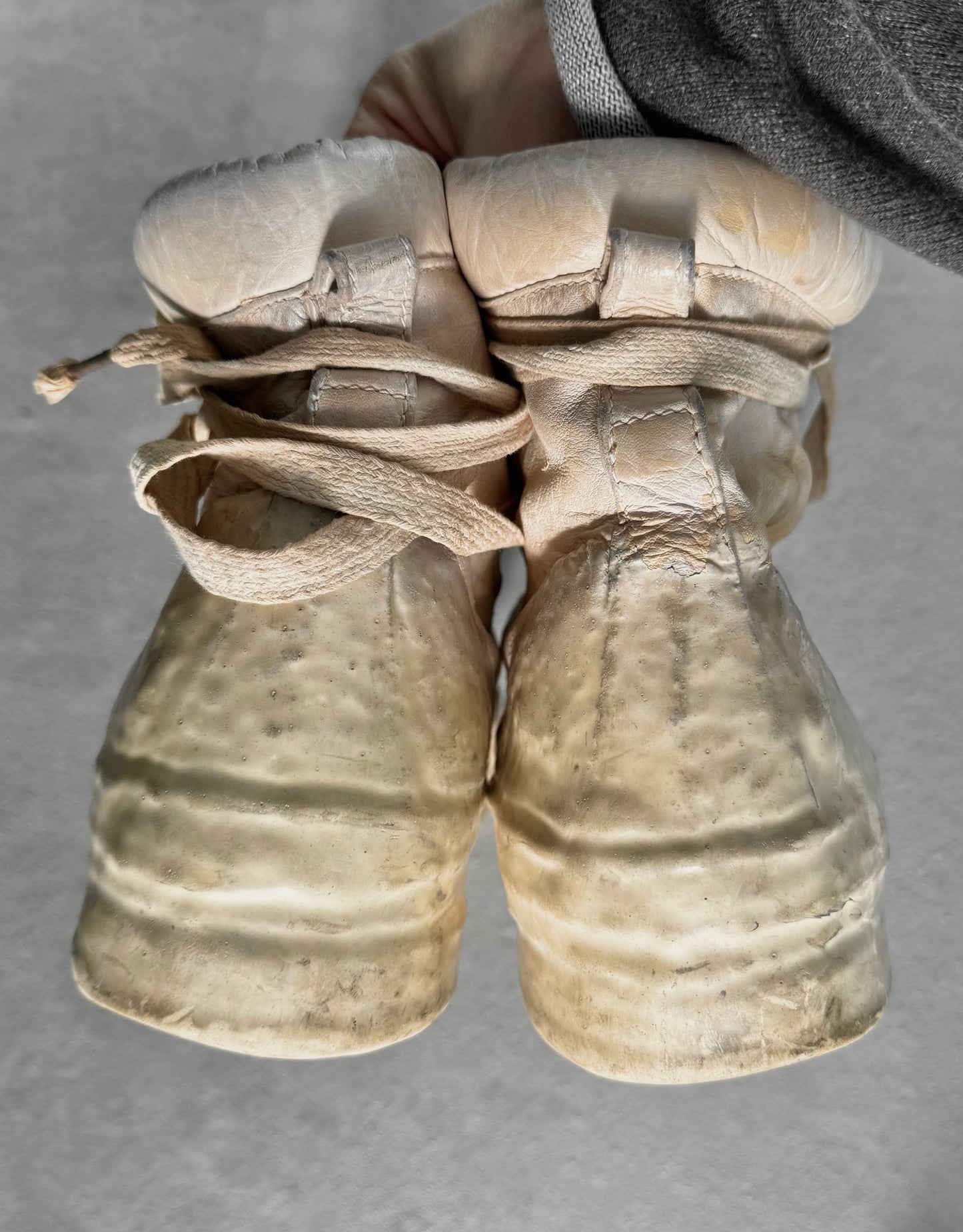 Carol Christian Poell ‘AM/2524 ROOMS-PTC/01’ Object-dyed Kangaroo Leather Drip Sneakers