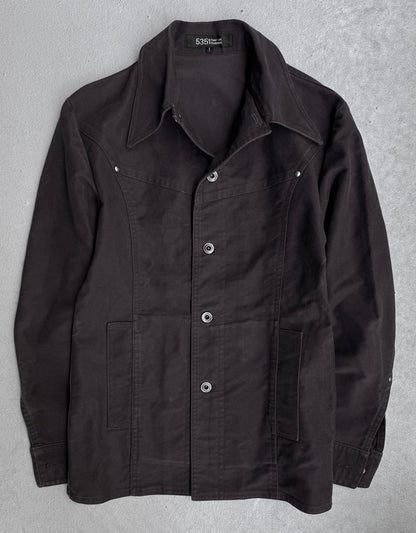 5351 Pour Les Hommes Early 00s Moleskin Button-up Jacket