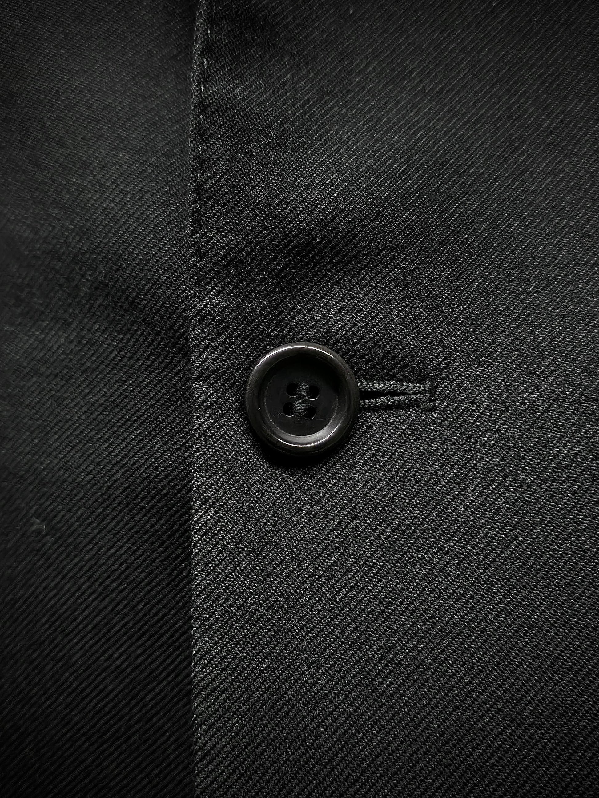 Carol Christian Poell AW96-97 Classic Notched Lapel Blazer detail | DRIEW GARMENTS