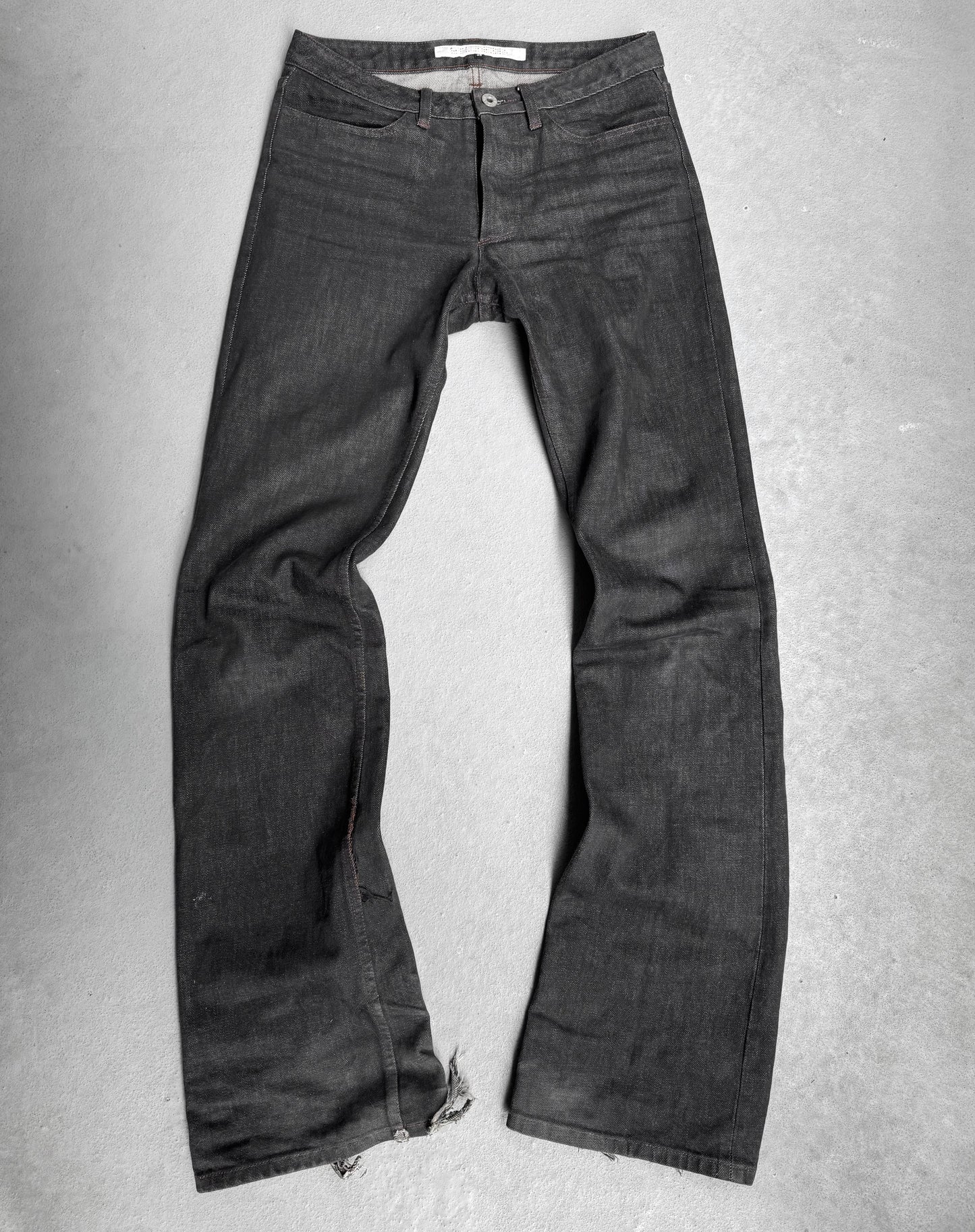 RipVanWinkle Early 00s Grey Flare Bootcut Denim