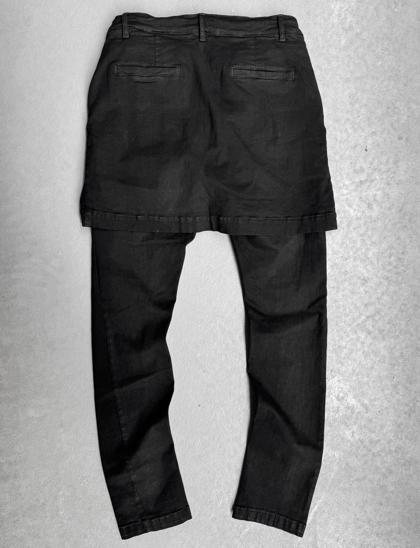 Rick Owens DRKSHDW AW16 “MASTODON” Gladiator Kilt Layer Denim