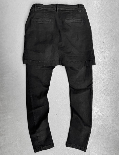 Rick Owens DRKSHDW AW16 “MASTODON” Gladiator Kilt Layer Denim