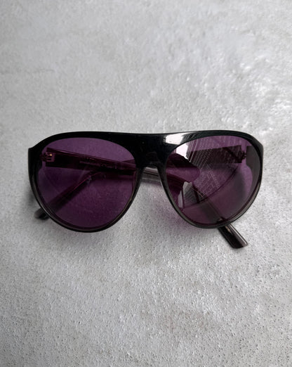 MiharaYasuhiro x Husam El Odeh SS10 Purple Tinted Sunglasses
