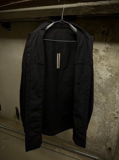 Rick Owens DRKSHDW AW17 “GLITTER” Moleskin Cotton Field Button-up Jacket detail | DRIEW GARMENTS
