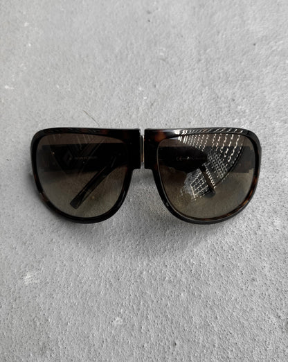 DIOR HOMME Early 00s by Hedi Slimane ‘Black Tie 52/S’ Foldable Sunglasses