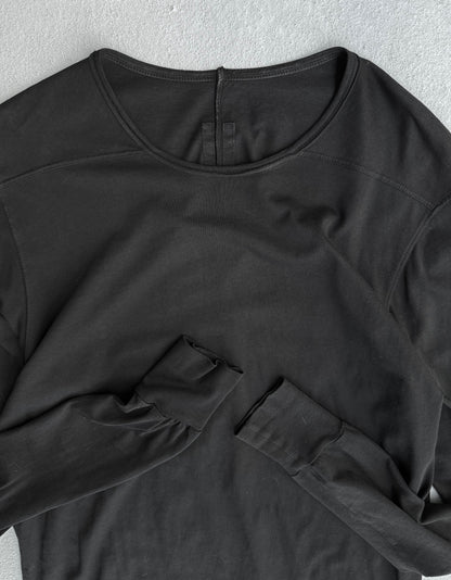 Rick Owens DRKSHDW SS19 "BABEL" Black Level Long-sleeves