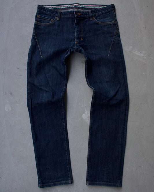 Number (N)ine Early 00s Music Note Tapered Denim