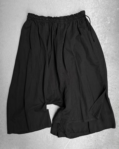 Y's by Yohji Yamamoto AW22 Asymmetric Back-Panel Drawstring Pants