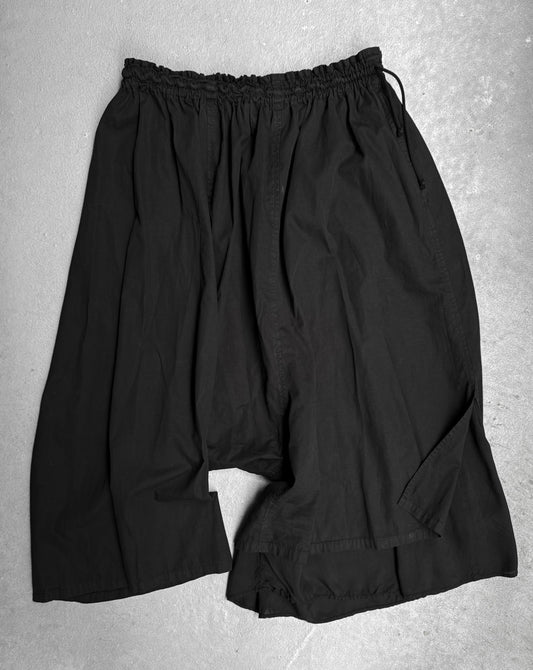 Y's by Yohji Yamamoto AW22 Asymmetric Back-Panel Drawstring Pants