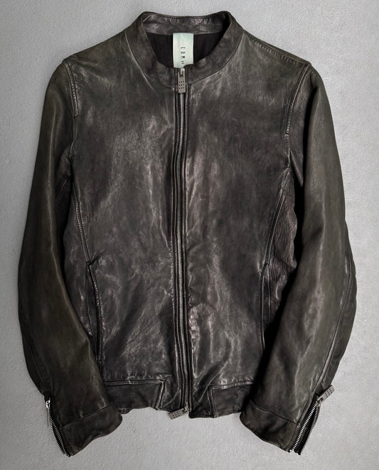 Carpe Diem Garment-Dyed Sheepskin Leather Jacket