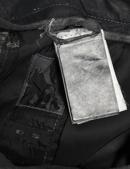 Rick Owens DRKSHDW SS14 “VICIOUS” Mineral Waxed Aircut Skinny Denim