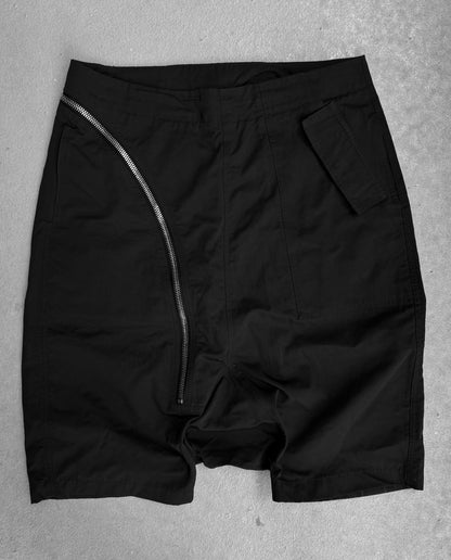 Rick Owens DRKSHDW SS17 “WALRUS” Nylon Drop-crotch Aircut Pod Shorts
