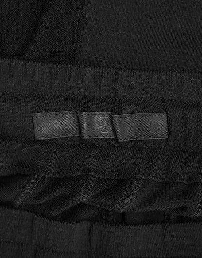 Julius_7 SS12 "edge;" Drop-crotch Cupro Linen Sweat Pants