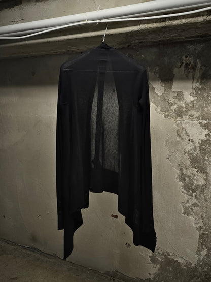 Rick Owens SS15 "FAUN" Open-front Cotton Knit Cardigan detail | DRIEW GARMENTS