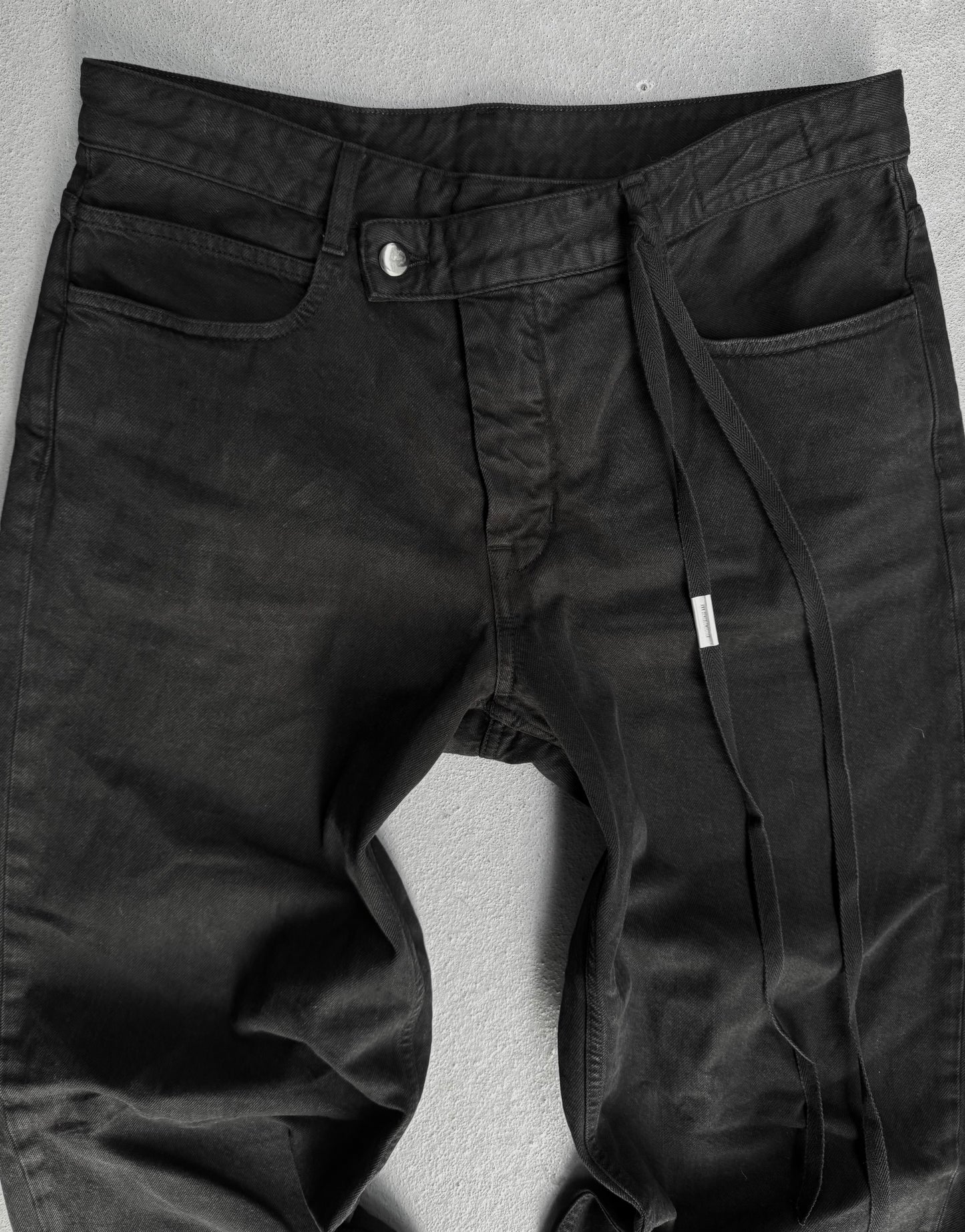 Ann Demeulemeester AW24 'Joakim' Slouchy Wide Leg Denim