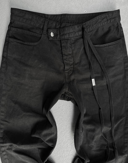 Ann Demeulemeester AW24 'Joakim' Slouchy Wide Leg Denim