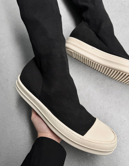 Rick Owens DRKSHDW AW15 “SPHINX” Canvas Sock Ramones Sneakers