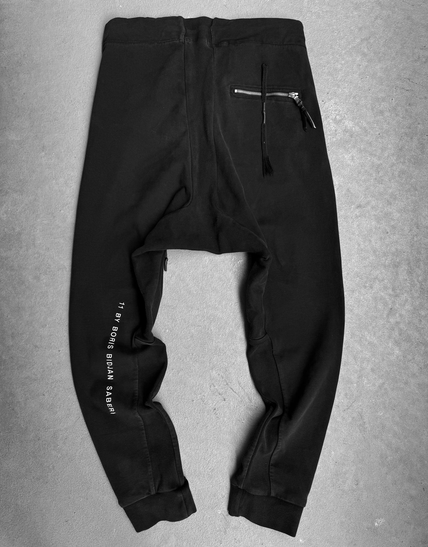 11 by Boris Bidjan Saberi SS23 ‘P13-BC’ Cotton Drop-crotch Sweatpants