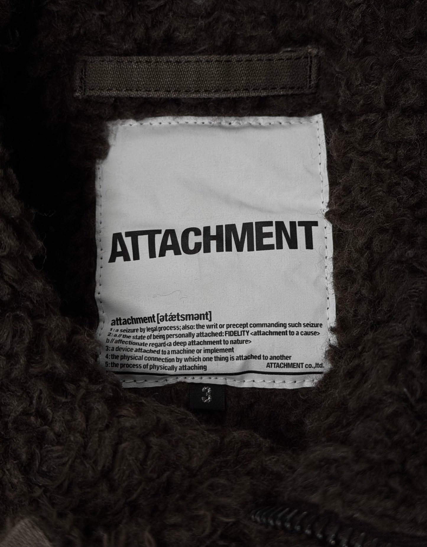 ATTACHMENT by Kazuyuki Kumagai Early 00s Faded Brown Military Deck Jacket
