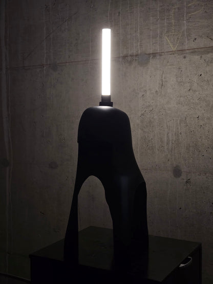 Rick Owens AW22 "STROBE" Black 'HEDJET' Helmet Lamp