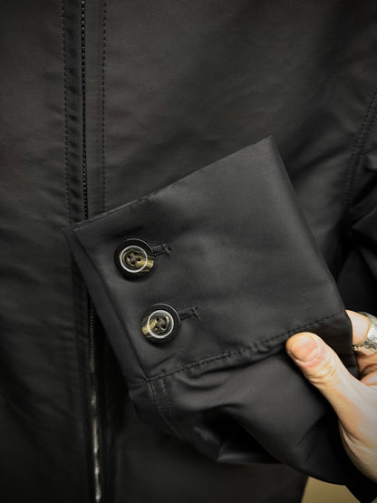 Rick Owens SS18 "DIRT" 'Jumbo Brother' Nylon Jacket detail | DRIEW GARMENTS