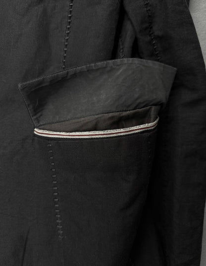 Leopold Bossert SS17 Overlock Stitch Classic Suit Jacket