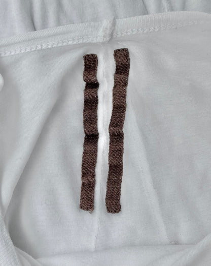 Rick Owens AW11 “LIMO” White Double-layered Long-sleeves