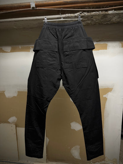Rick Owens DRKSHDW SS17 "WALRUS " Cotton Nylon Creatch Cargo Pants detail | DRIEW GARMENTS