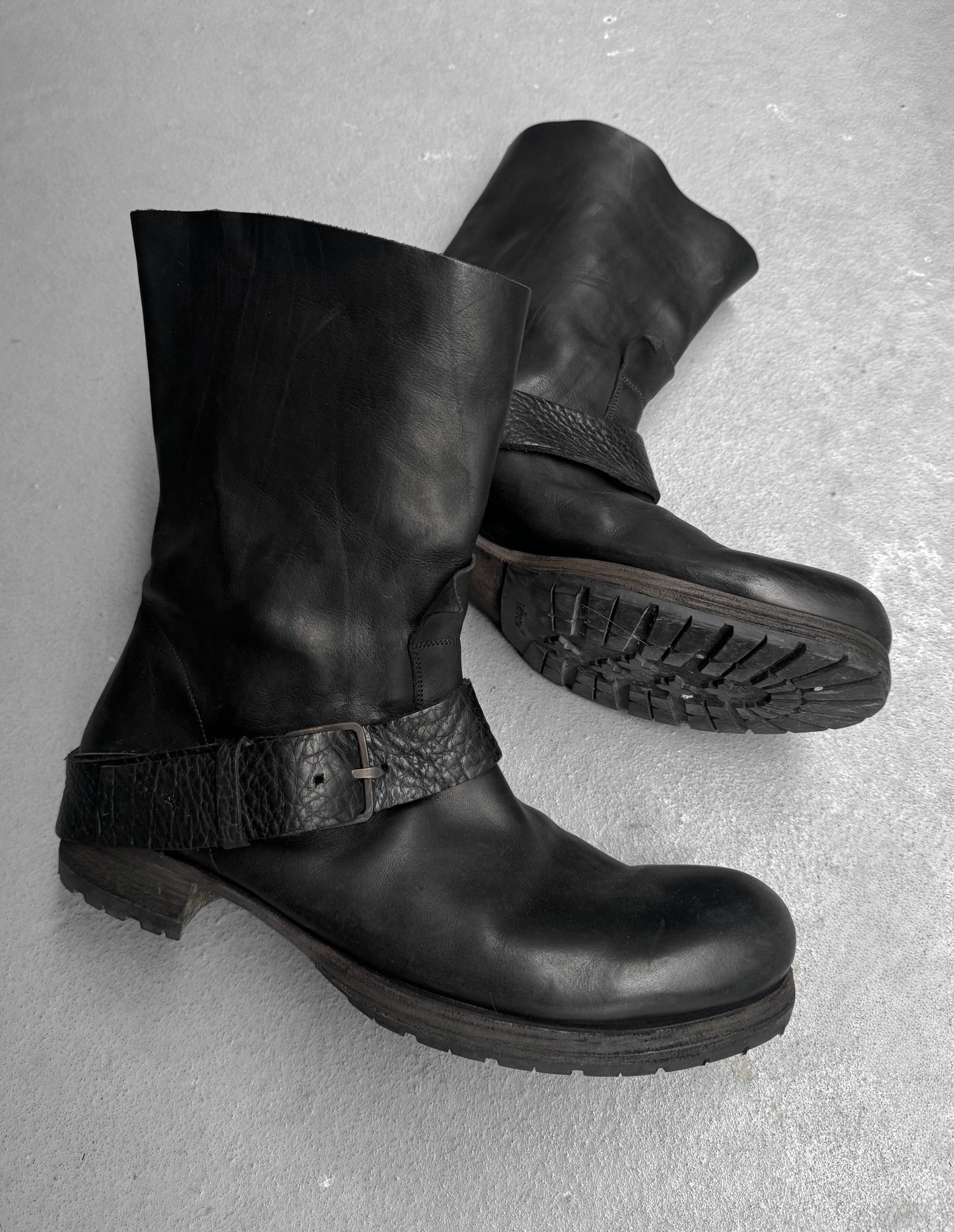 m.a+ by Maurizio Amadei 'S1C31' VA 1.5 Tall Buckle Engineer Boots