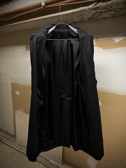 Rick Owens DRKSHDW SS17 “WALRUS” Cotton Mac Work Coat detail | DRIEW GARMENTS