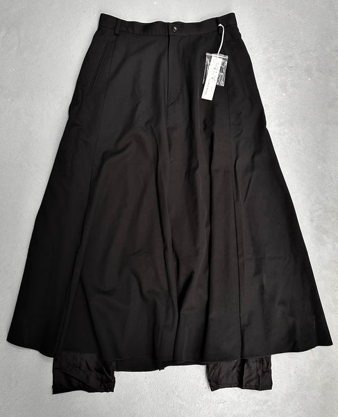 パンツ SULVAM 20ss Layered Skirt Pants Sulvam AW22 Wool Gabardine Layered Skirt Trousers – HUIBEN