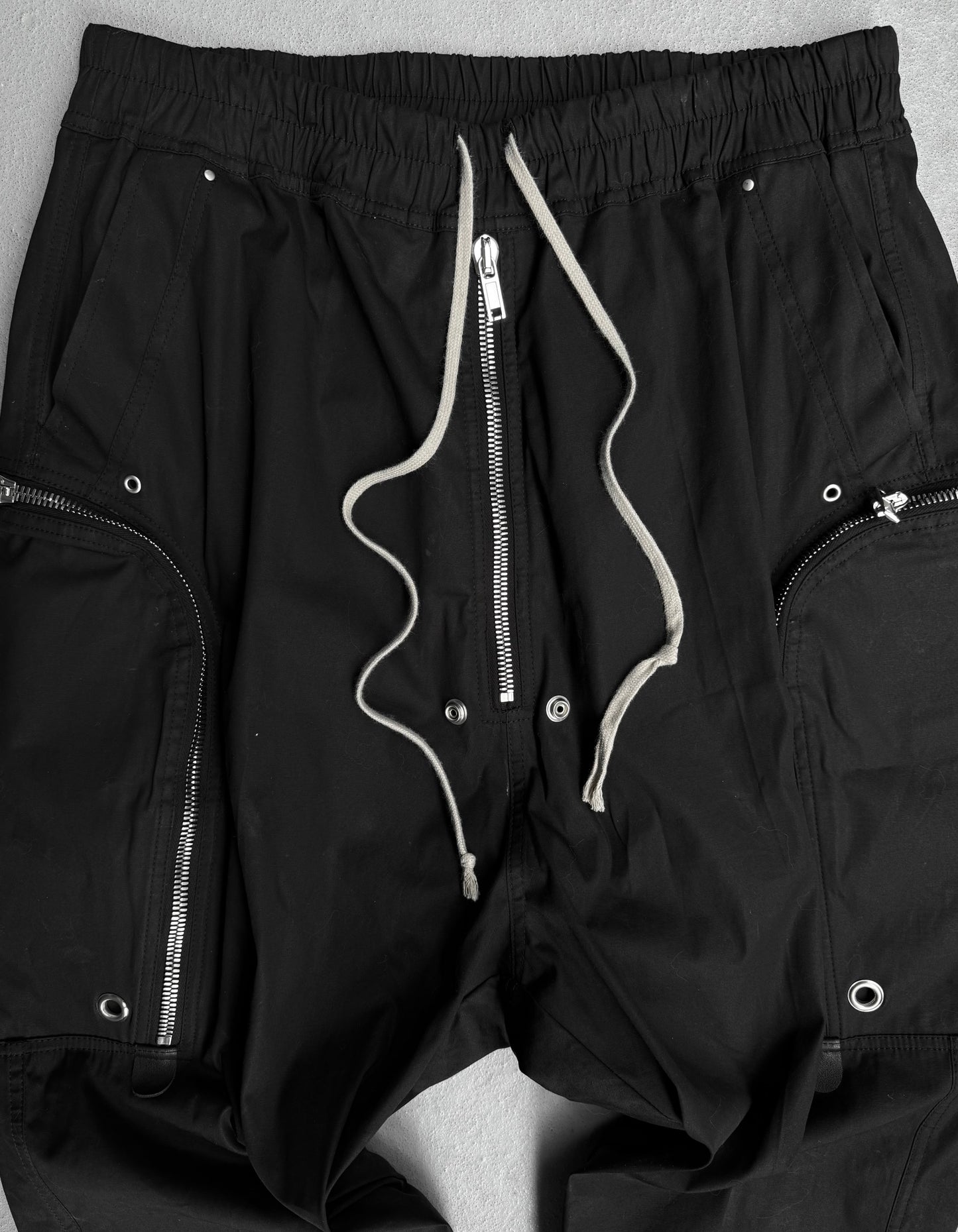 Rick Owens SS24 “LIDO” Cropped Bauhaus Cargo Pants