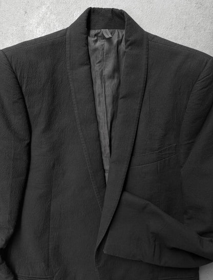 DEEPTI Collection °016-017 'J-042 RIP-99' Smoking Jacket detail | DRIEW GARMENTS