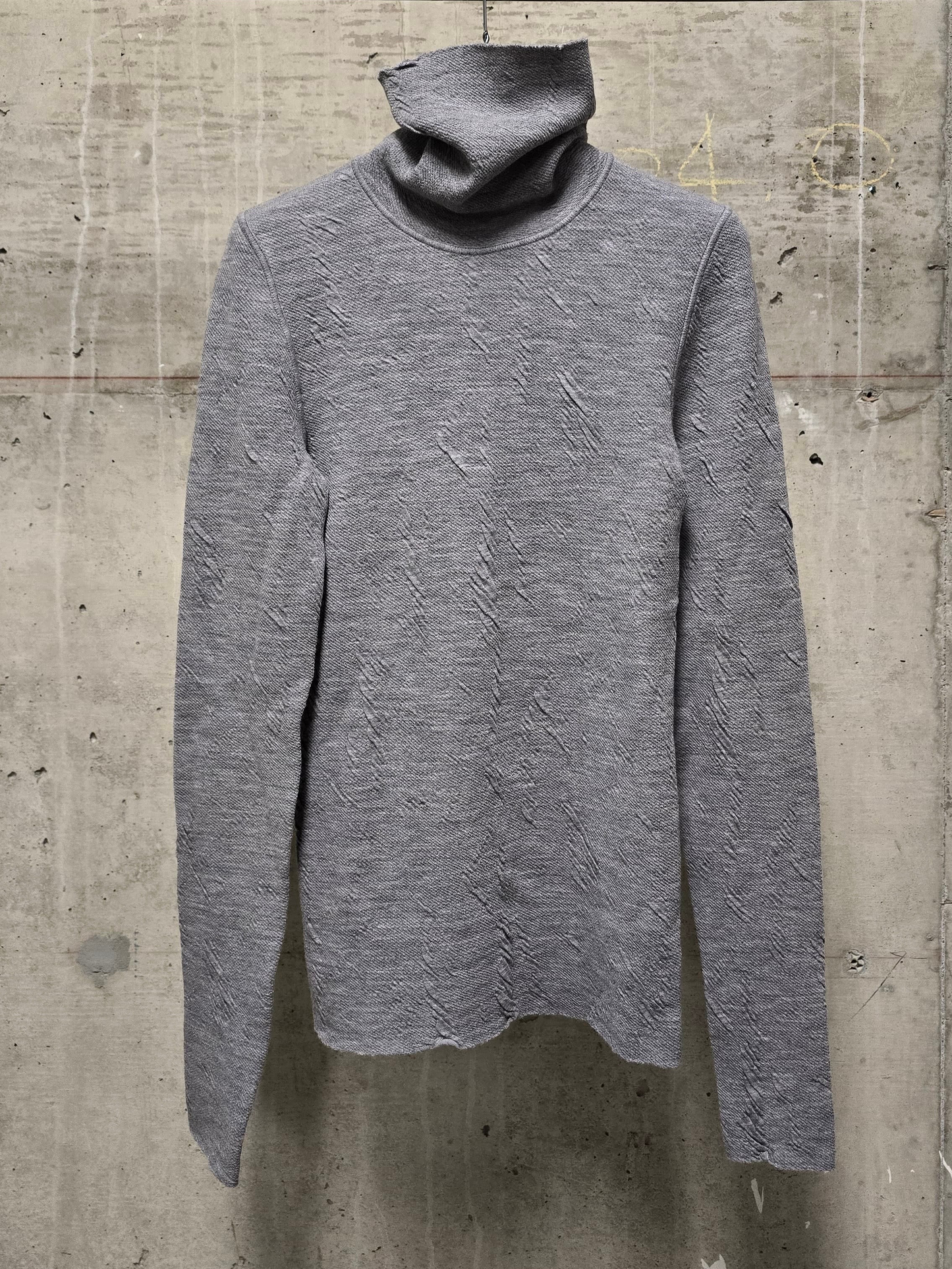 DEEPTI Collection °016-017 'K-075 RIFT-35/33 Reversible Knitted Longsleeve High Neck