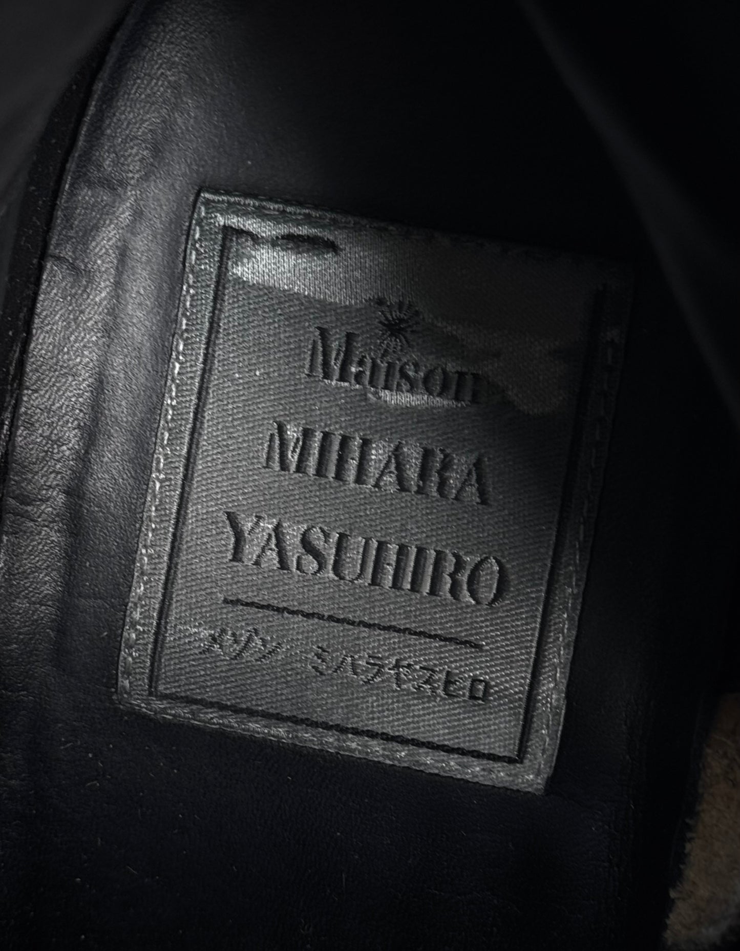 MiharaYasuhiro Post 2015’s Twisted Leather Hiking Derbies