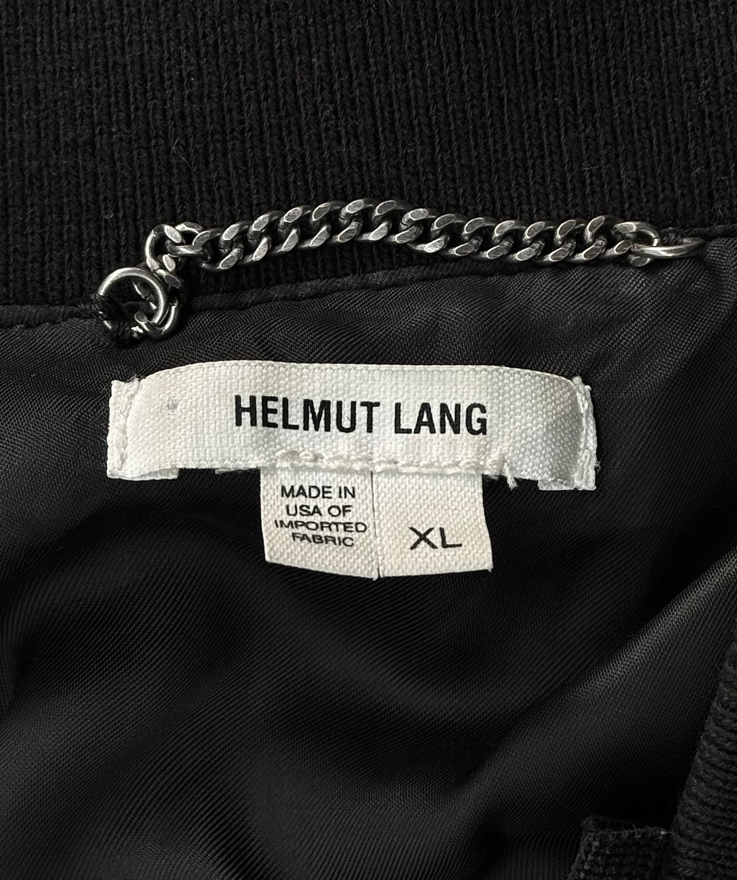 Helmut Lang SS14 Quilted Wrinkle Bomber Jacket