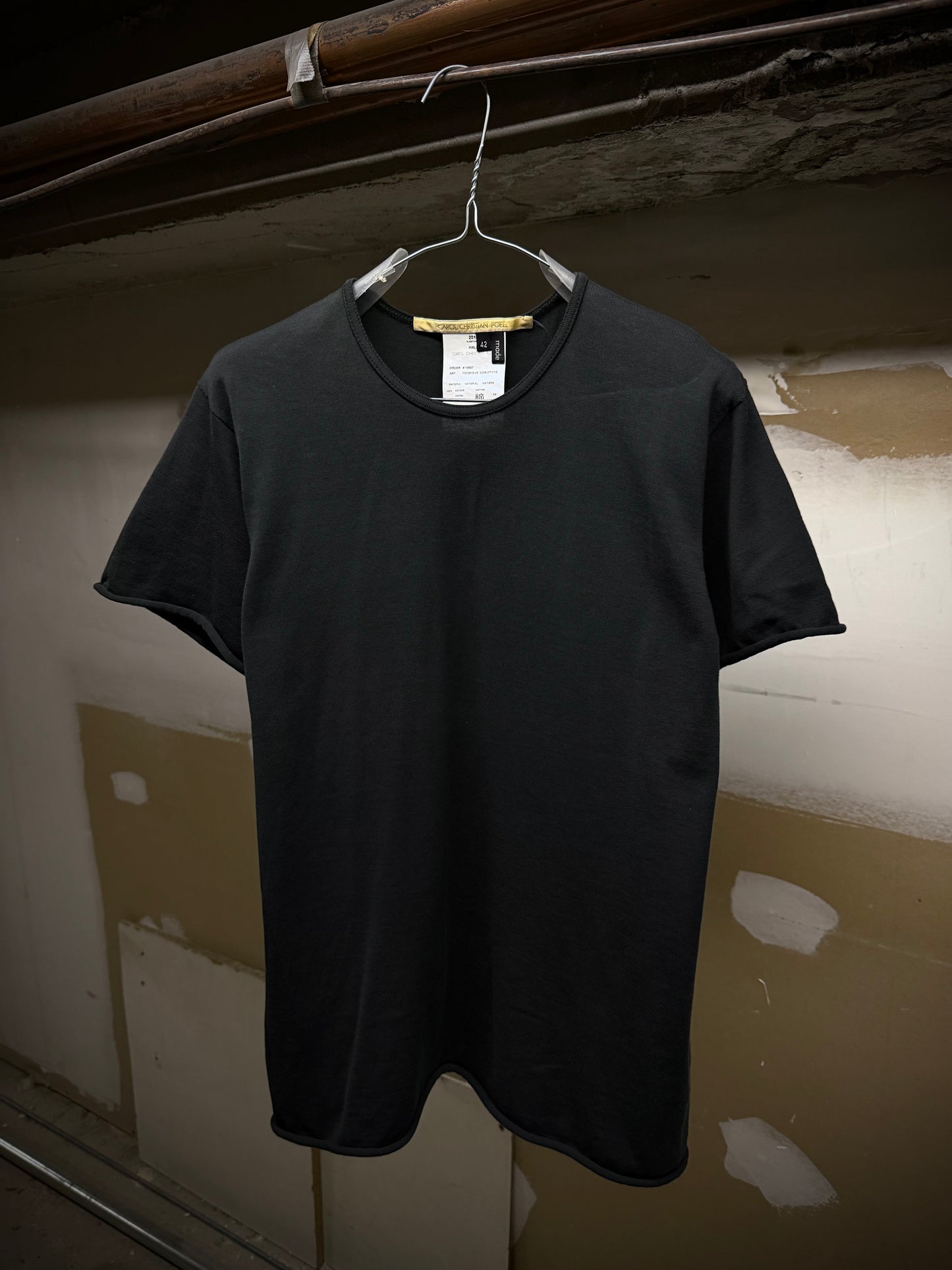 Carol Christian Poell 'TM/2619-IN COSIXTY/12' Reversible Seamless Short-sleeve XT-Shirt | Archive Fashion Toronto
