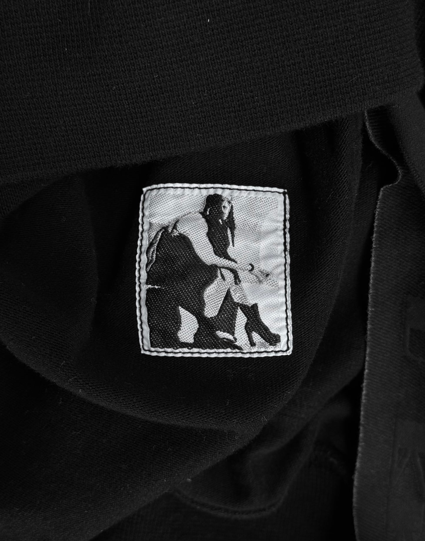 Rick Owens DRKSHDW SS23 “EDFU” GOTS Cotton Gimp Hoodie
