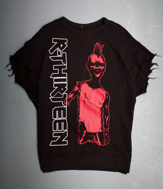 R13 00s ‘Punk Zombie’ Cut-out Sweatshirt