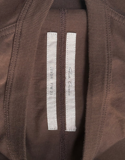 Rick Owens AW23 "LUXOR" Brown Level Long-sleeves