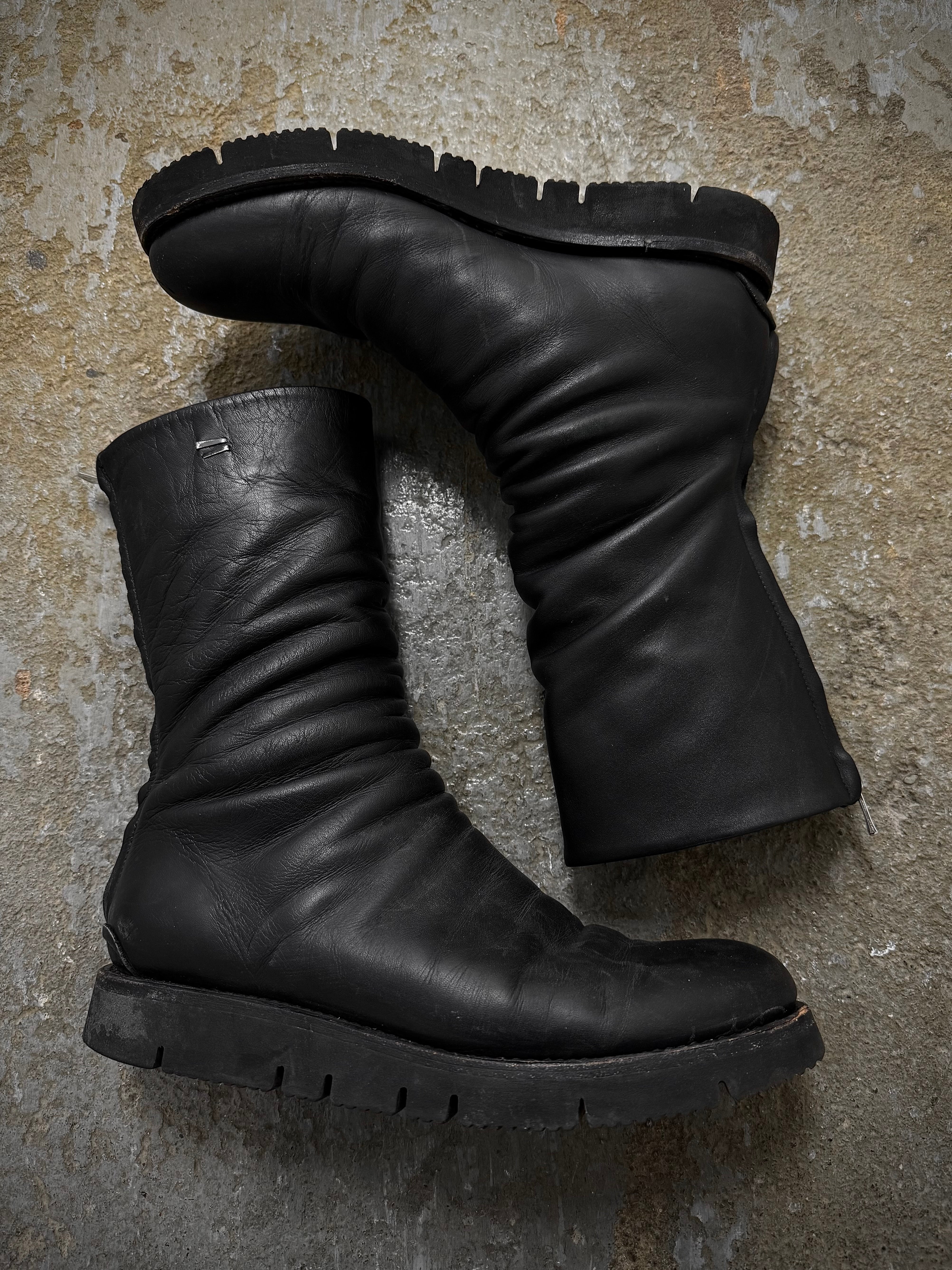 the last conspiracy TLC1471 Black Leather Boots | Toronto – DRIEW
